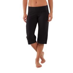 Lululemon Athletica Black Clam Digger II Cropped Pants